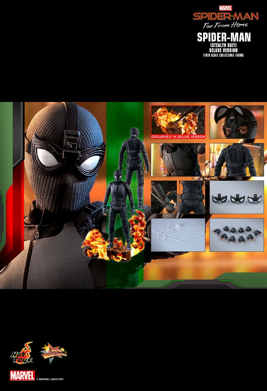 Spider-Man Far From Home - Spider-Man (Stealth Suit) Deluxe Ver. MMS541 - Image 10