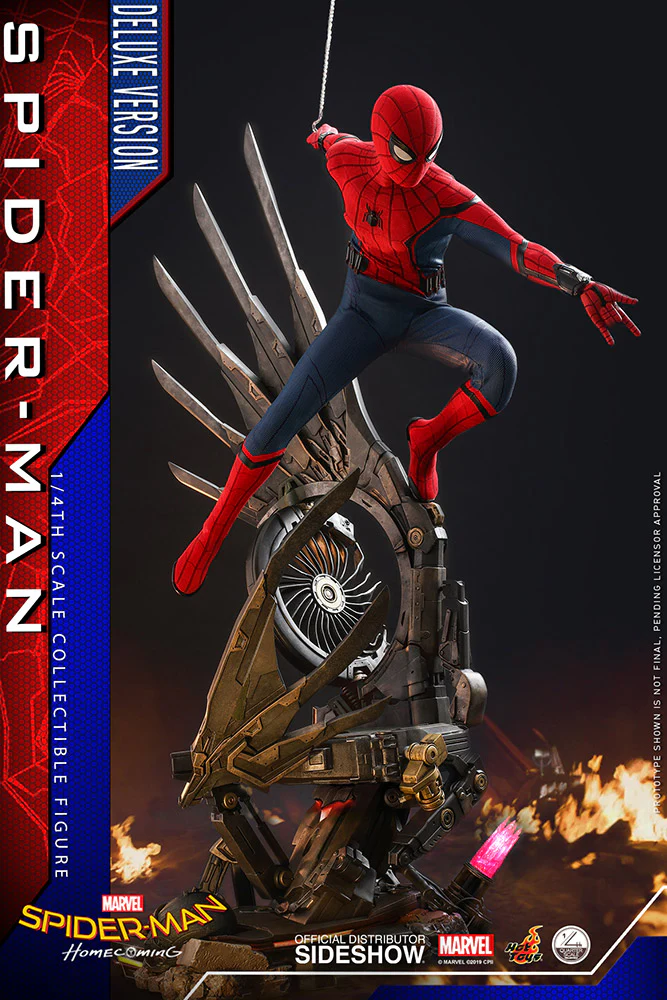 Spider-Man Homecoming - Spider-Man Deluxe Ver. 1/4 Figure QS015 - Image 2