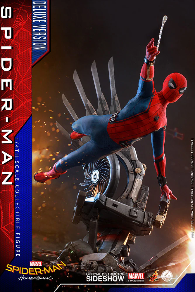 Spider-Man Homecoming - Spider-Man Deluxe Ver. 1/4 Figure QS015 - Image 3