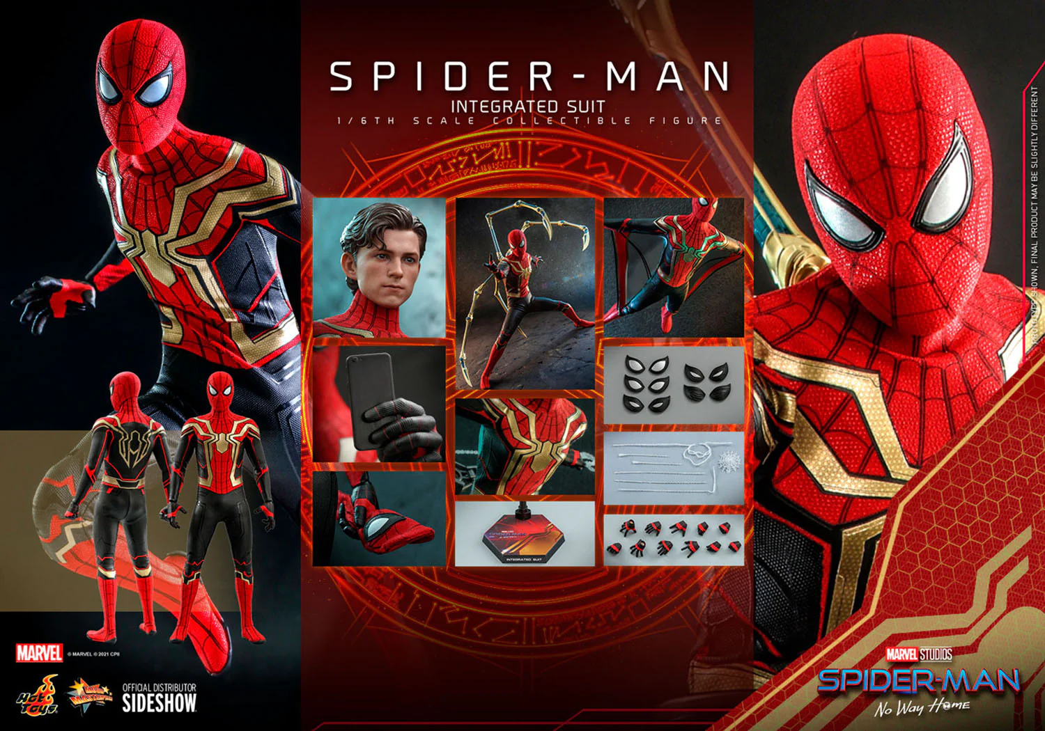 Spider-Man: No Way Home:  Spider-Man (Integrated Suit) Deluxe Ver. MMS624 - Image 11