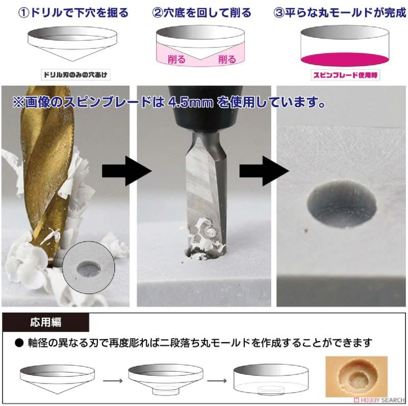 Spin Blade (3.2mm - 4.5mm) GH-SB-32-45 - Image 4