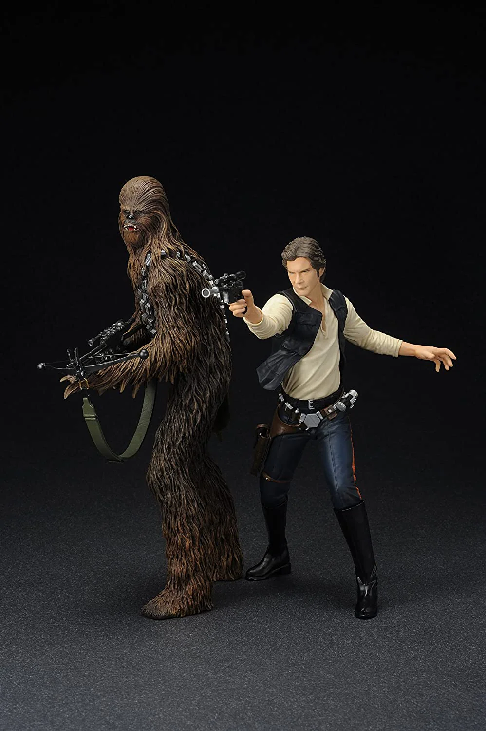 Star Wars - Episode IV-  Han Solo & Chewbacca ARTFX+ - Image 2