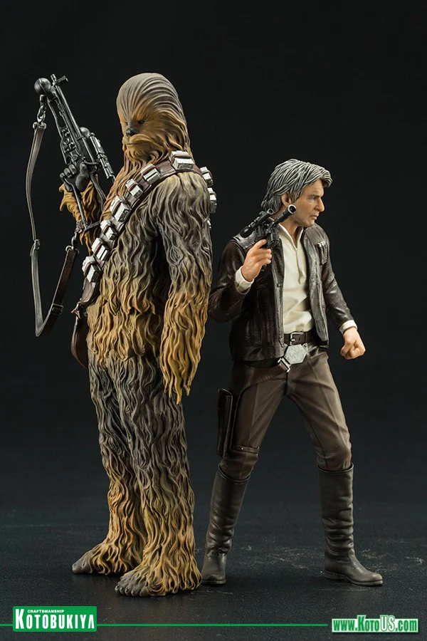 Star Wars - Episode VII Force Awakens Han Solo & Chewbacca ARTFX+ - Image 6
