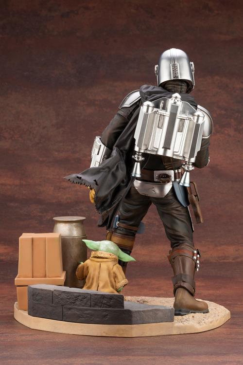 Star Wars - Mandalorian & The Child "The Mandalorian" ARTFX+ - Image 5