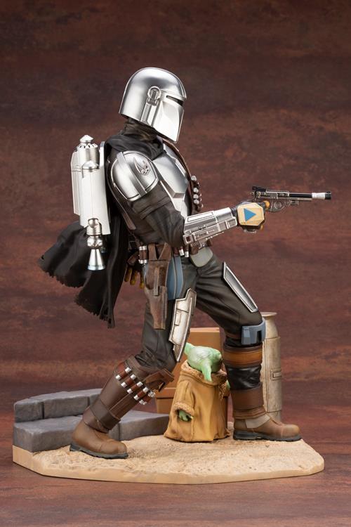Star Wars - Mandalorian & The Child "The Mandalorian" ARTFX+ - Image 7