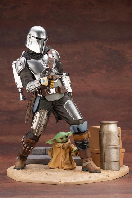 Star Wars - Mandalorian & The Child "The Mandalorian" ARTFX+ - Image 8