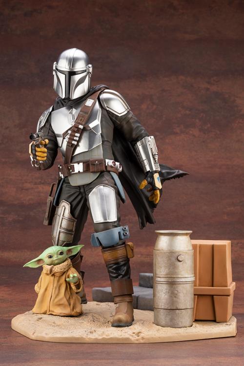 Star Wars - Mandalorian & The Child "The Mandalorian" ARTFX+ - Image 9