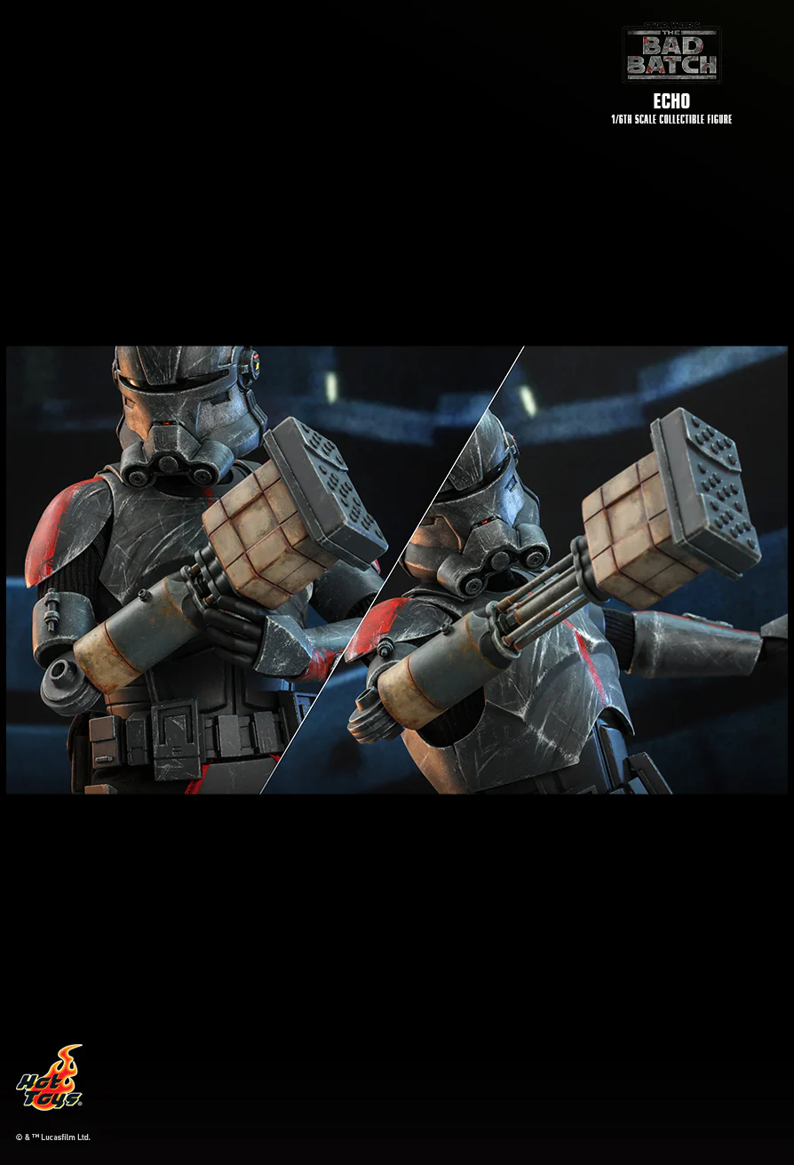 Star Wars The Bad Batch: Echo 1/6 Figure TMS042 - Image 4