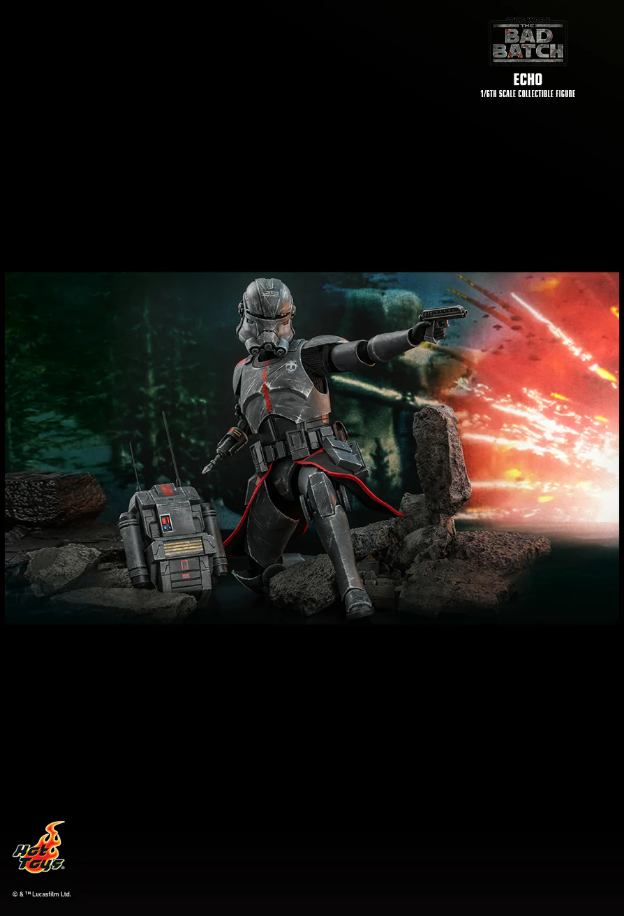 Star Wars The Bad Batch: Echo 1/6 Figure TMS042 - Image 6
