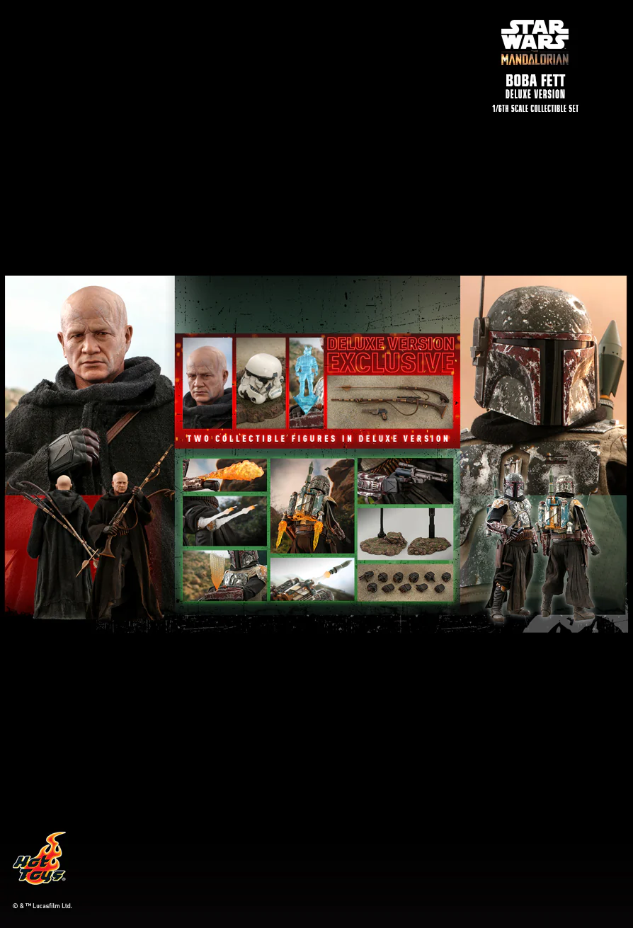 Star Wars The Mandalorian: Boba Fett (Deluxe Version) TMS034 - Image 16