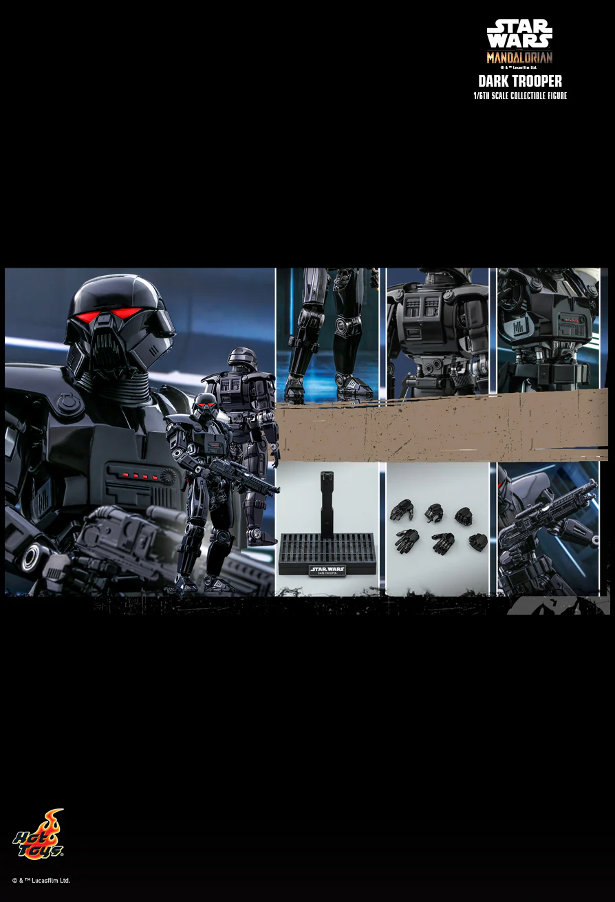 Star Wars The Mandalorian: Dark Trooper TMS032 - Image 6