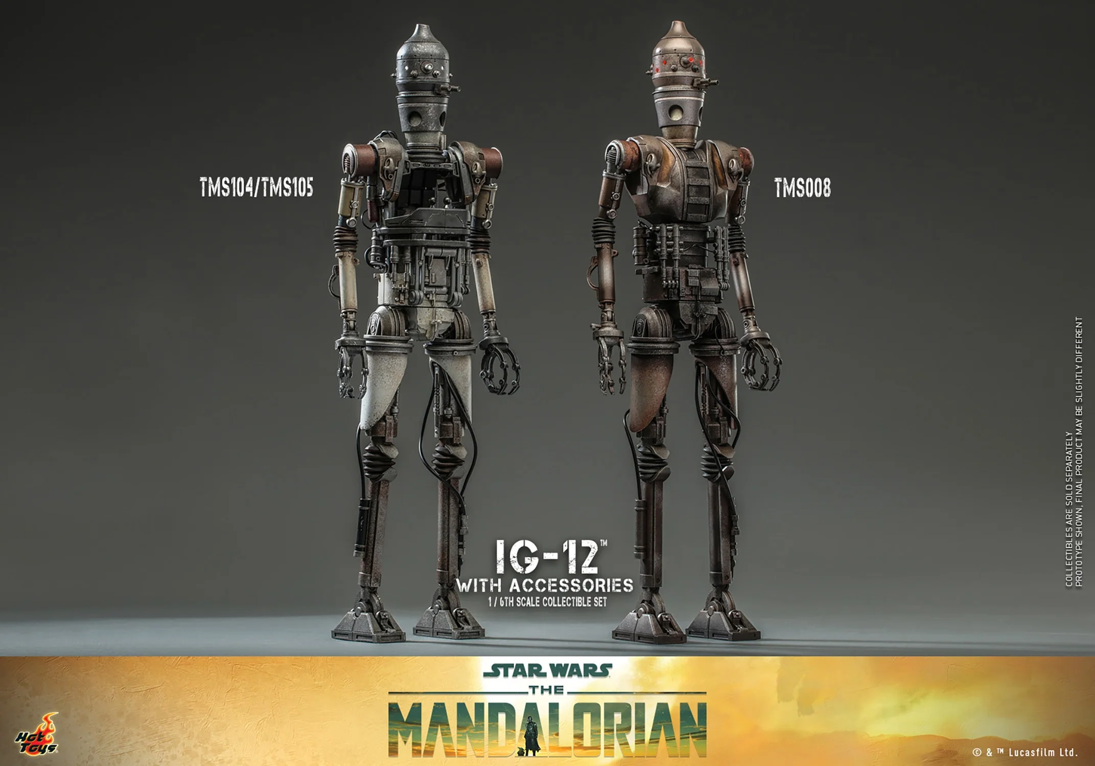 Star Wars The Mandalorian: IG-12 Set with Accessories TMS105 - Image 12