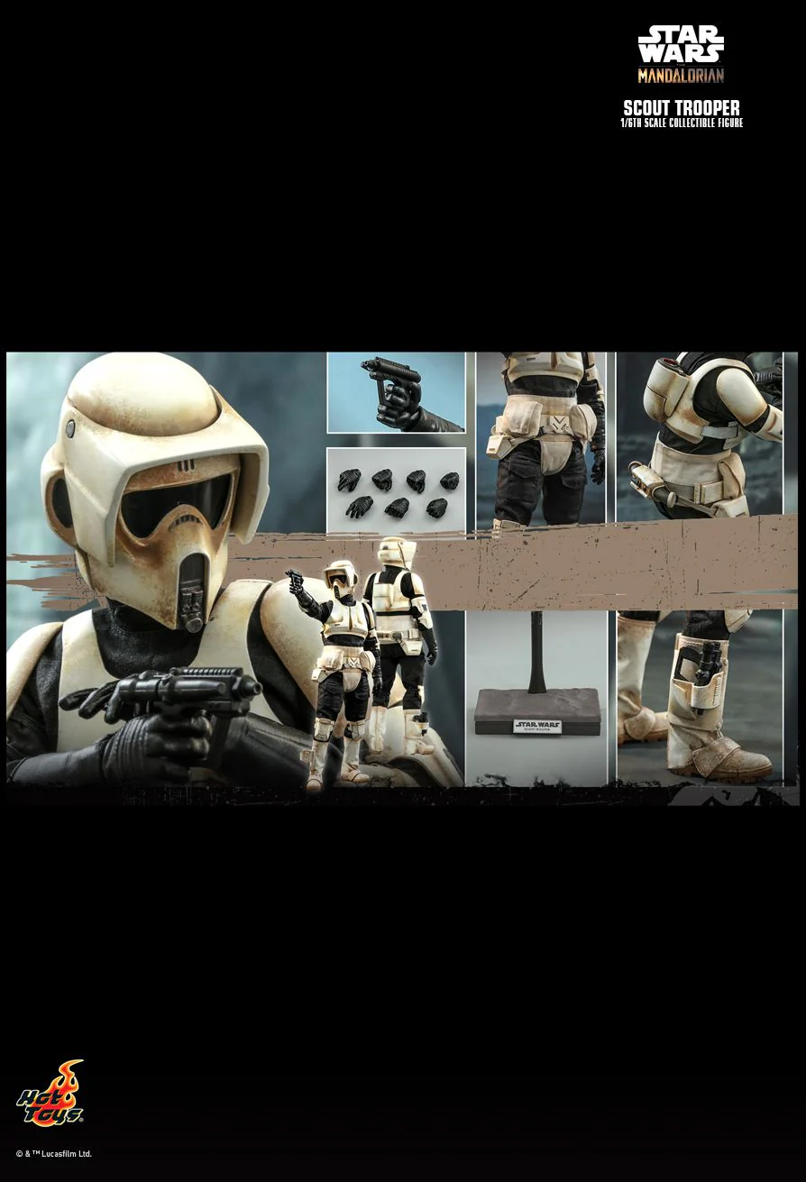 Star Wars The Mandalorian: Scout Trooper TMS016 - Image 7