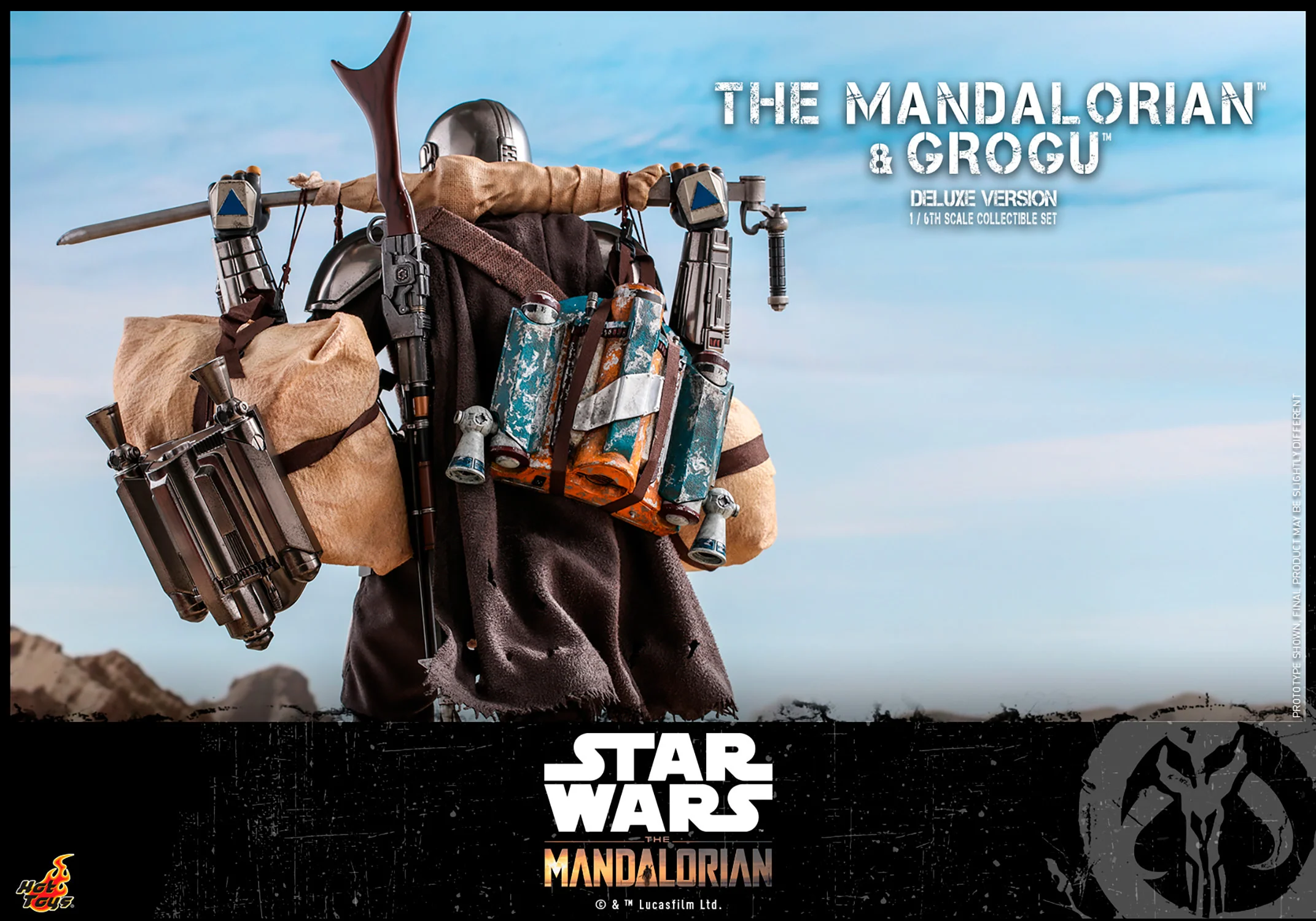 Star Wars The Mandalorian: The Mandalorian and Grogu (Deluxe) TMS052 - Image 10