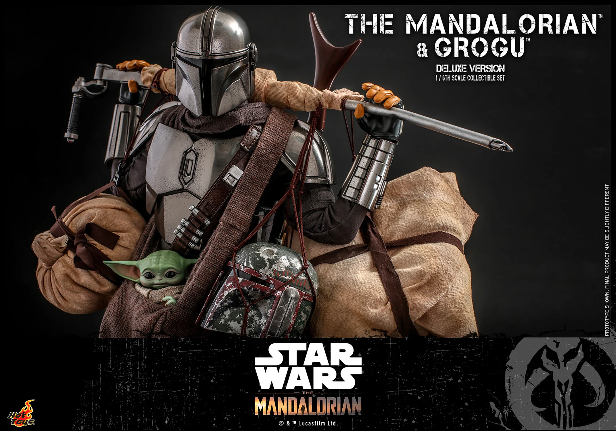 Star Wars The Mandalorian: The Mandalorian and Grogu (Deluxe) TMS052 - Image 5
