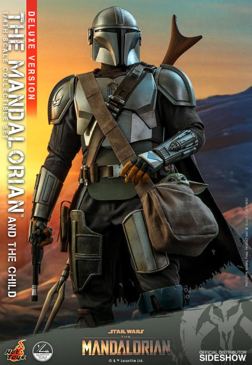 Star Wars The Mandalorian: The Mandalorian and The Child Deluxe 1/4 Scale Figure QS017 - Image 11