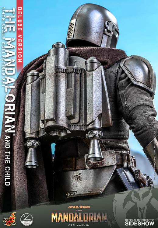 Star Wars The Mandalorian: The Mandalorian and The Child Deluxe 1/4 Scale Figure QS017 - Image 14