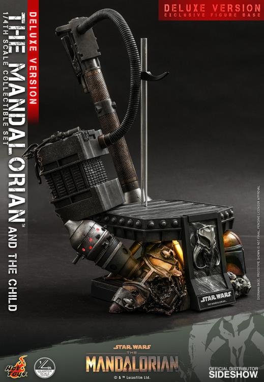 Star Wars The Mandalorian: The Mandalorian and The Child Deluxe 1/4 Scale Figure QS017 - Image 18