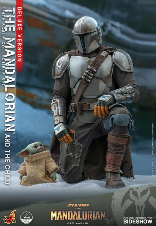 Star Wars The Mandalorian: The Mandalorian and The Child Deluxe 1/4 Scale Figure QS017 - Image 4