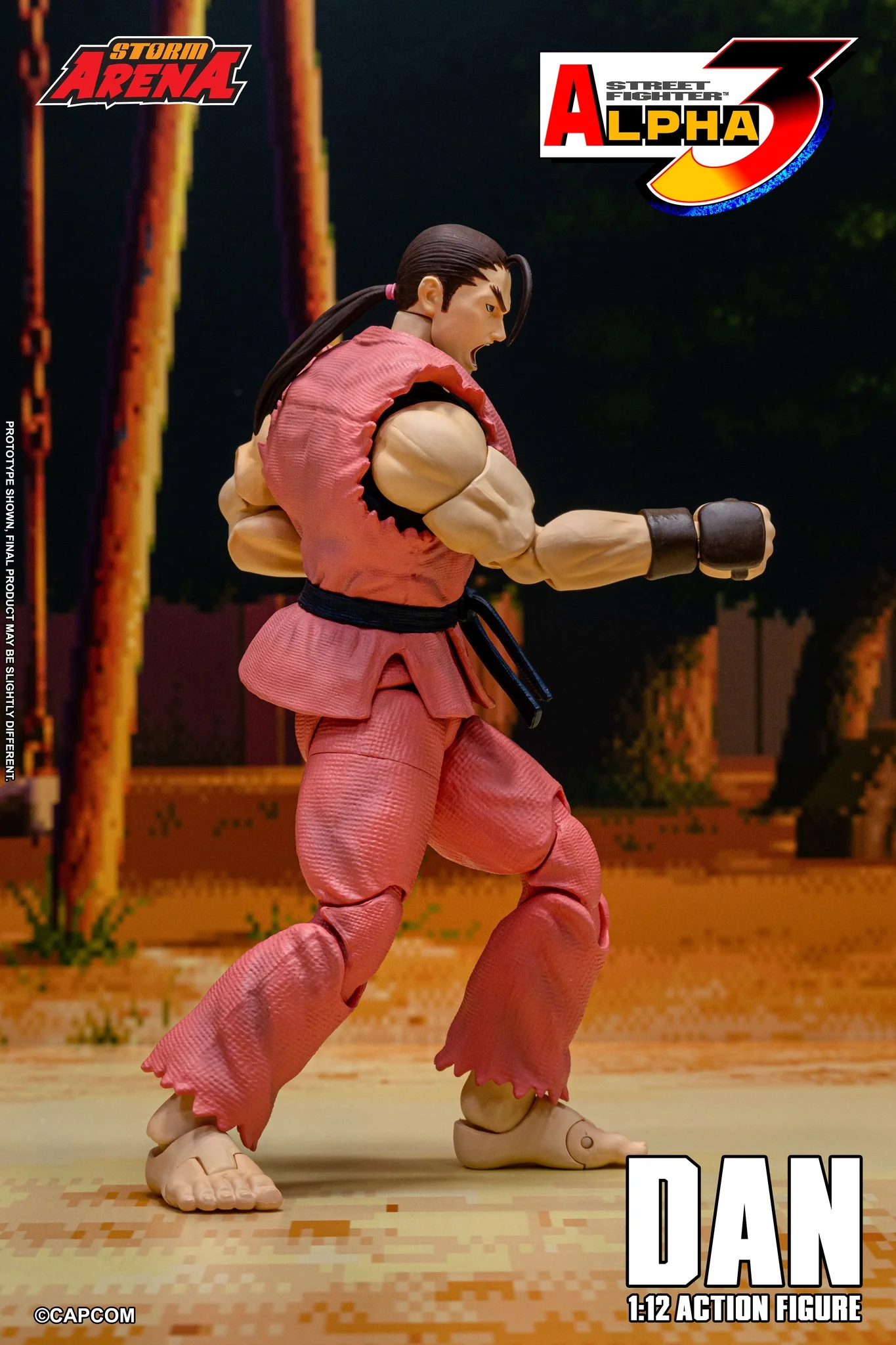 Storm Arena: Street Fighter Alpha 3 - Dan 1/12 Scale Figure EXCLUSIVE - Image 11