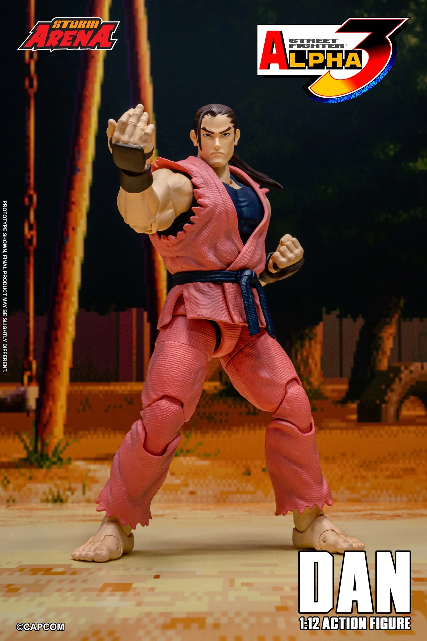 Storm Arena: Street Fighter Alpha 3 - Dan 1/12 Scale Figure EXCLUSIVE - Image 13