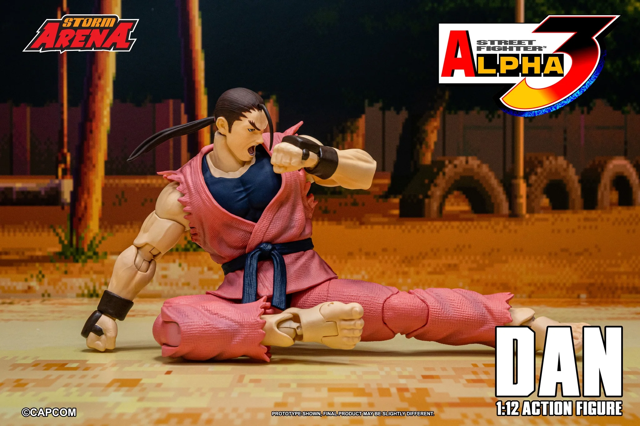 Storm Arena: Street Fighter Alpha 3 - Dan 1/12 Scale Figure EXCLUSIVE - Image 14