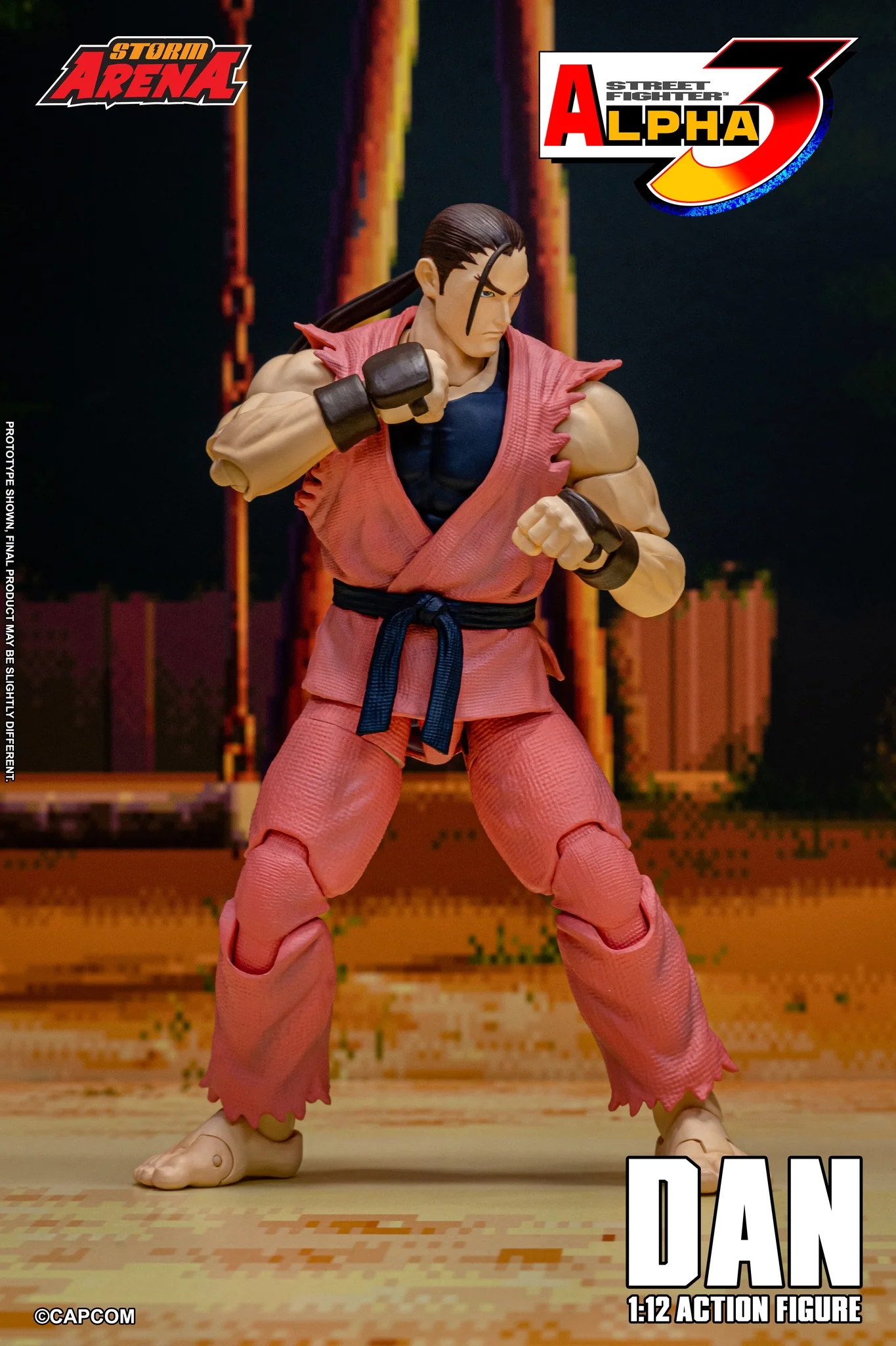 Storm Arena: Street Fighter Alpha 3 - Dan 1/12 Scale Figure EXCLUSIVE - Image 2