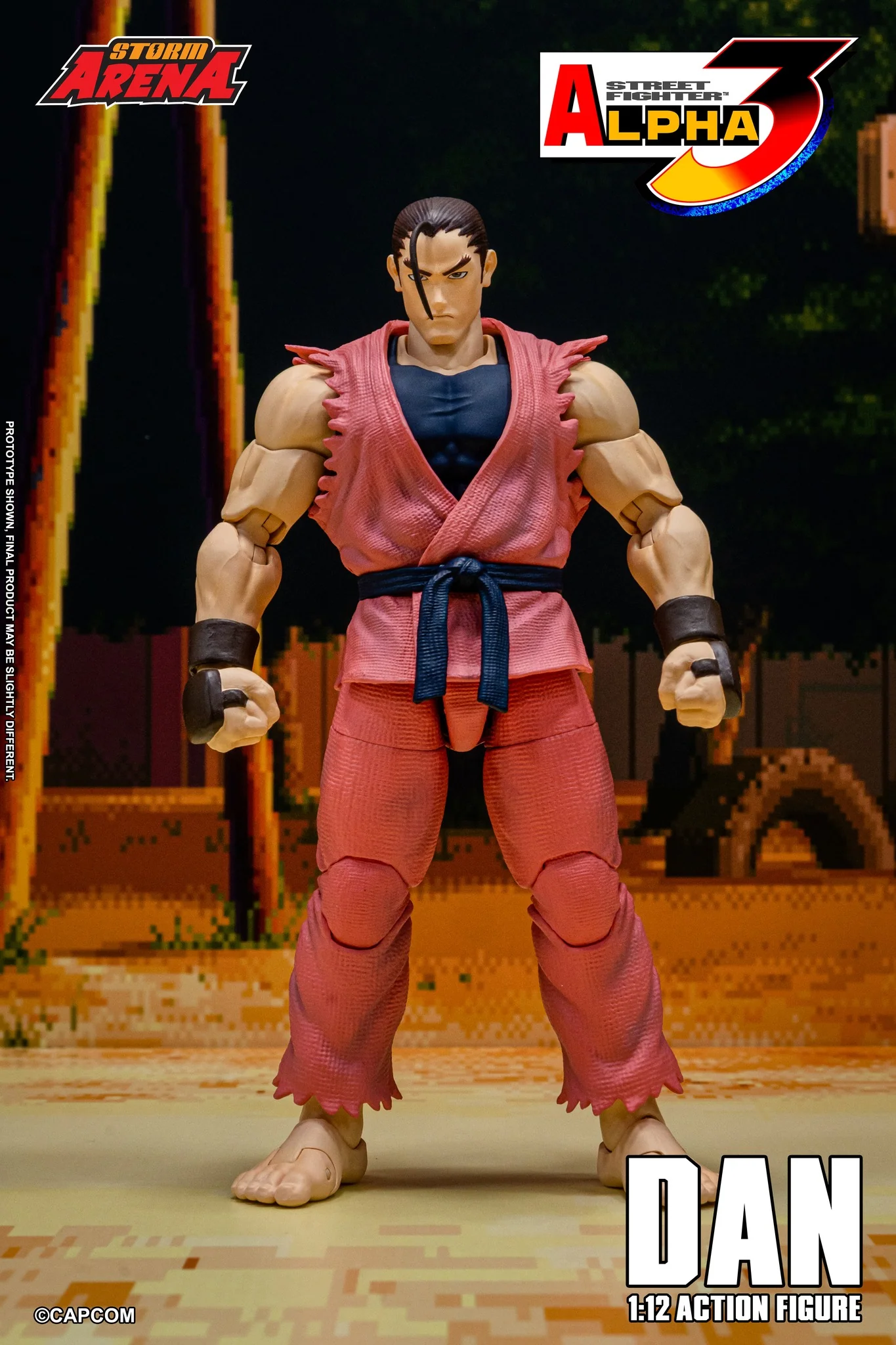 Storm Arena: Street Fighter Alpha 3 - Dan 1/12 Scale Figure EXCLUSIVE - Image 6