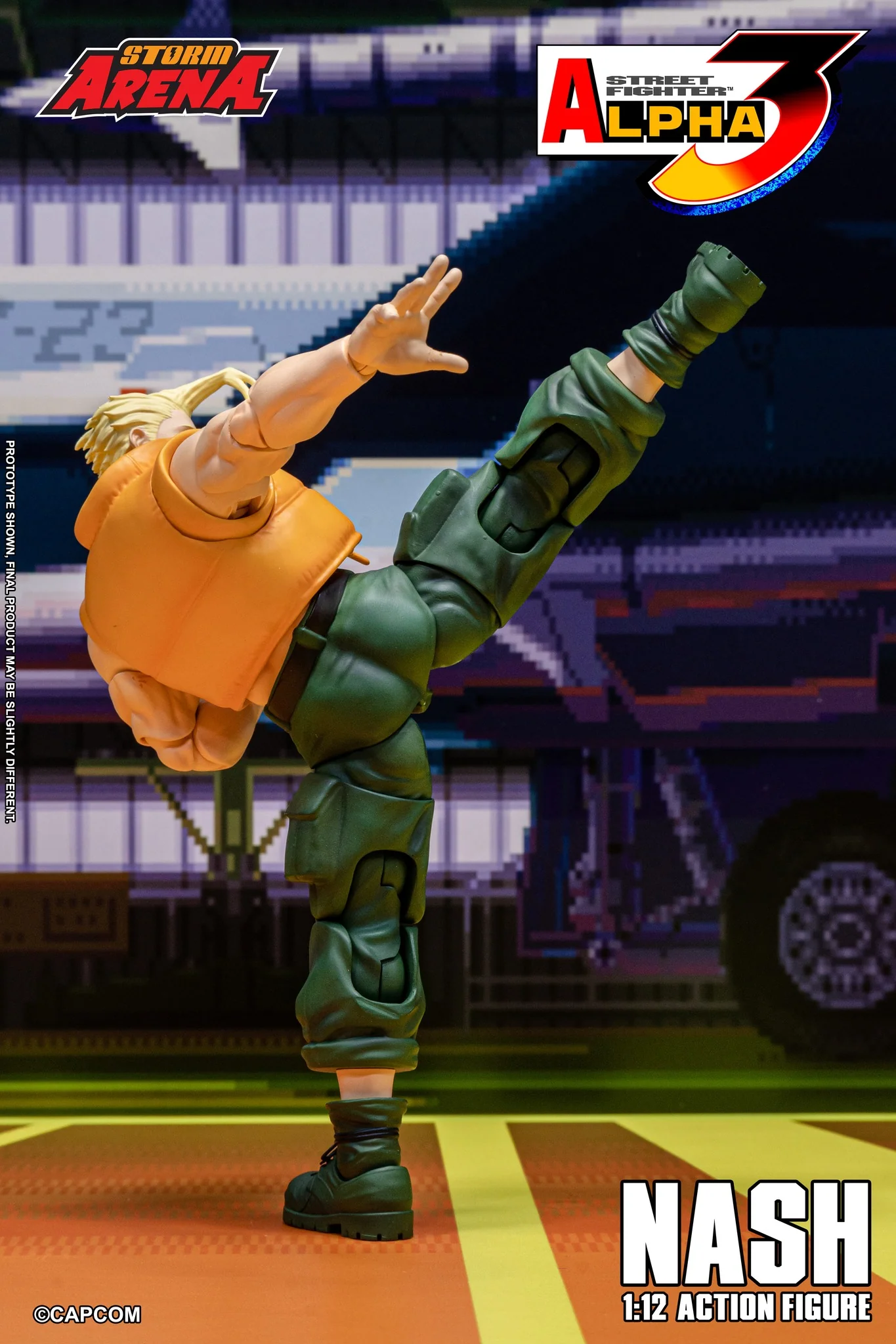Storm Arena: Street Fighter Alpha 3 - Nash 1/12 Scale Figure EXCLUSIVE - Image 17