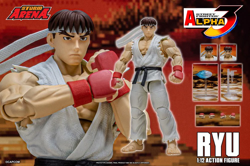 Storm Arena: Street Fighter Alpha 3 -  Ryu 1/12 Scale Figure EXCLUSIVE - Image 20