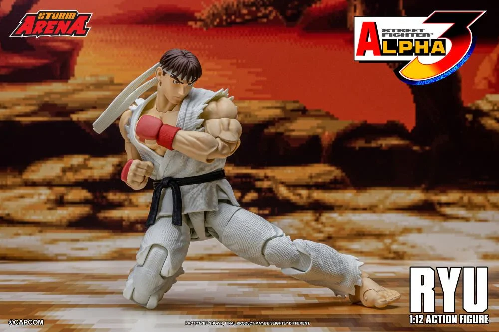 Storm Arena: Street Fighter Alpha 3 -  Ryu 1/12 Scale Figure EXCLUSIVE - Image 8