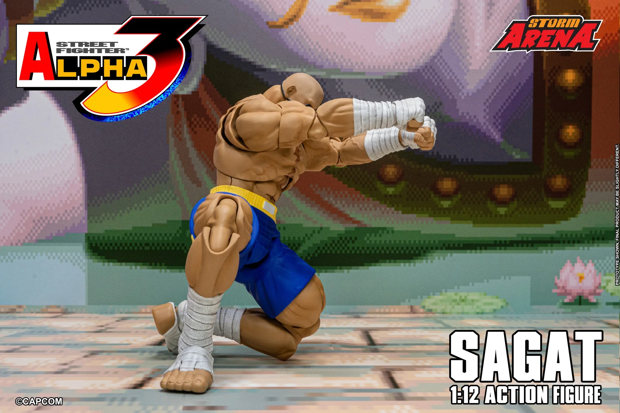 Storm Arena: Street Fighter Alpha 3 - Sagat 1/12 Scale Figure EXCLUSIVE - Image 10