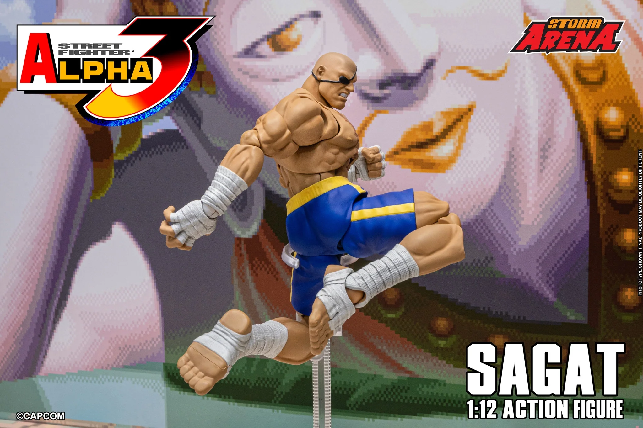 Storm Arena: Street Fighter Alpha 3 - Sagat 1/12 Scale Figure EXCLUSIVE - Image 11