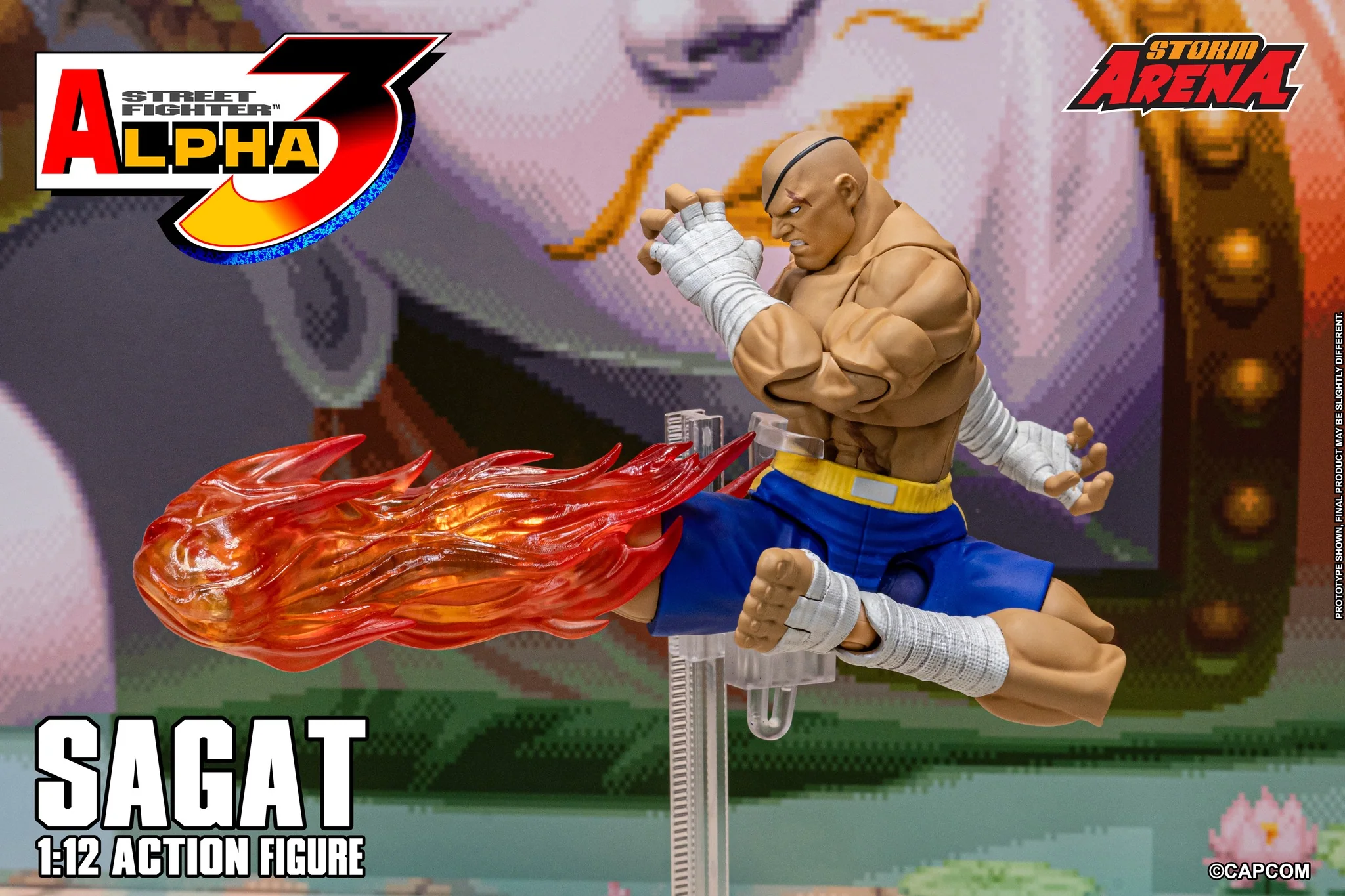 Storm Arena: Street Fighter Alpha 3 - Sagat 1/12 Scale Figure EXCLUSIVE - Image 13