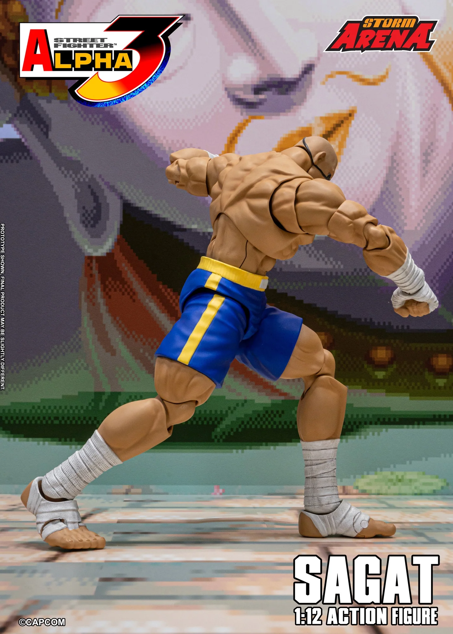 Storm Arena: Street Fighter Alpha 3 - Sagat 1/12 Scale Figure EXCLUSIVE - Image 15