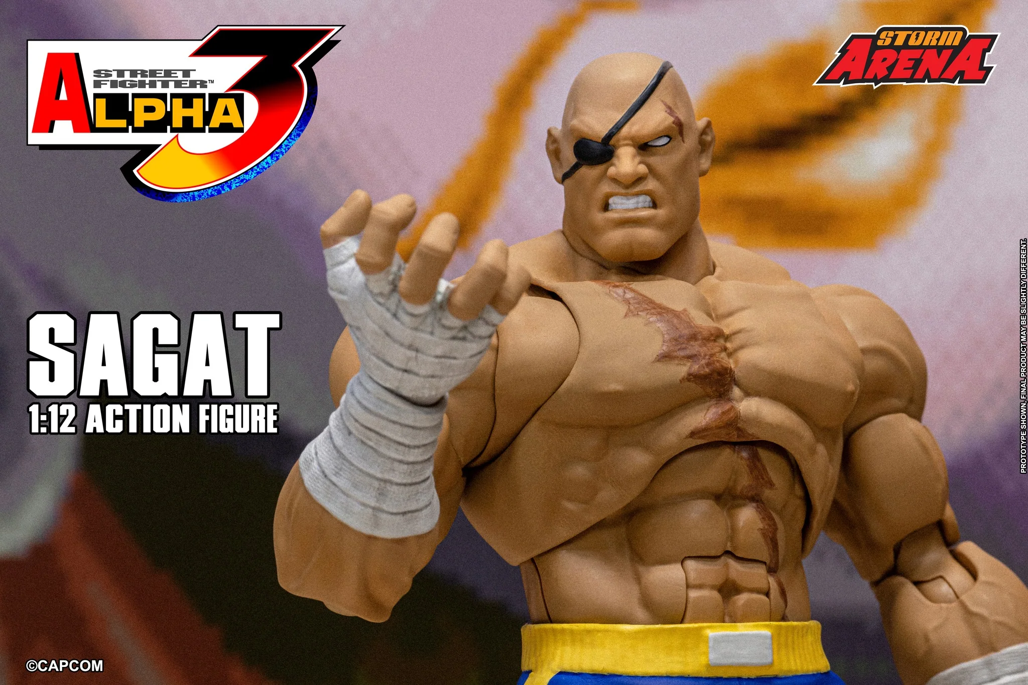 Storm Arena: Street Fighter Alpha 3 - Sagat 1/12 Scale Figure EXCLUSIVE - Image 23