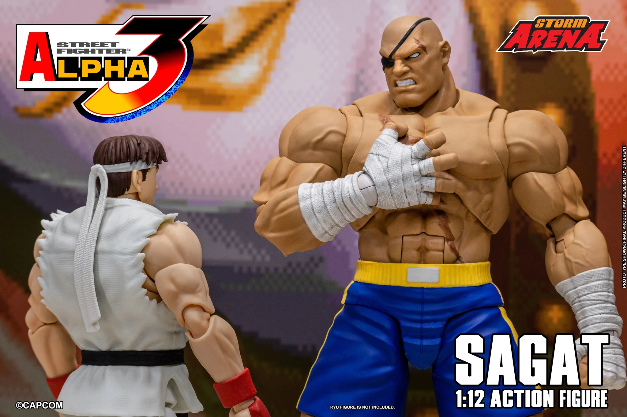 Storm Arena: Street Fighter Alpha 3 - Sagat 1/12 Scale Figure EXCLUSIVE - Image 24