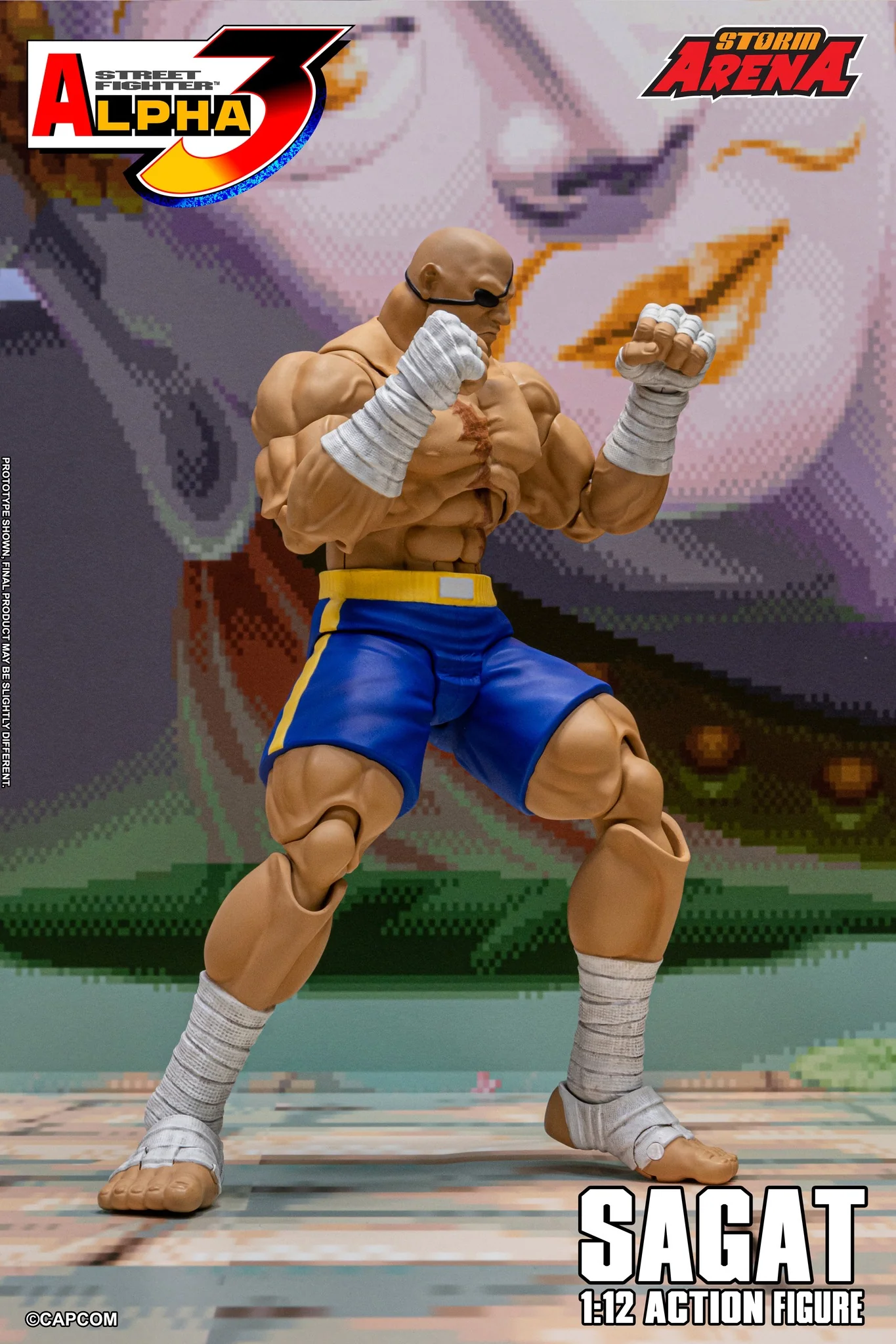 Storm Arena: Street Fighter Alpha 3 - Sagat 1/12 Scale Figure EXCLUSIVE - Image 6
