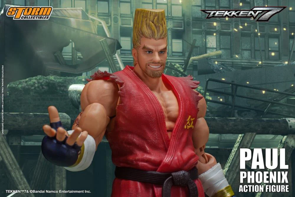 Tekken 7: Paul Phoenix 1/12 Scale Figure - Image 12
