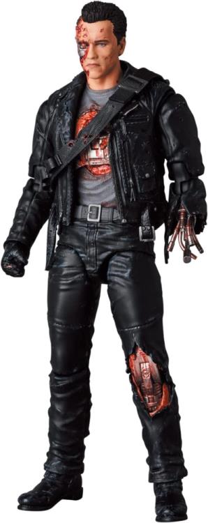 Terminator 2: Judgement Day - T-800 (Battle Damage Ver.) MAFEX No.191 - Image 2