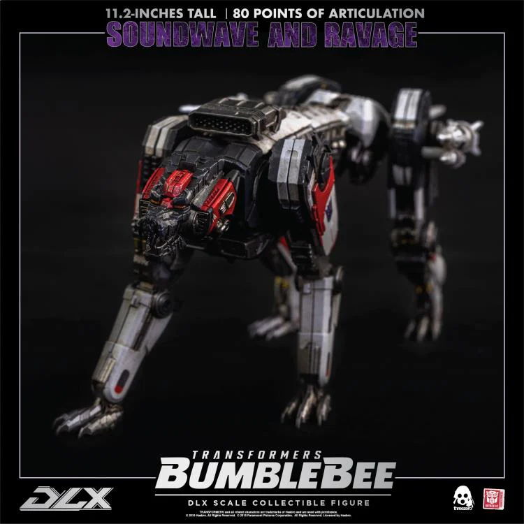 Threezero Transformers: Bumblebee DLX Scale Collectible Series Soundwave and Ravage - Image 19