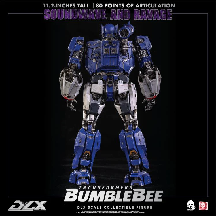 Threezero Transformers: Bumblebee DLX Scale Collectible Series Soundwave and Ravage - Image 5