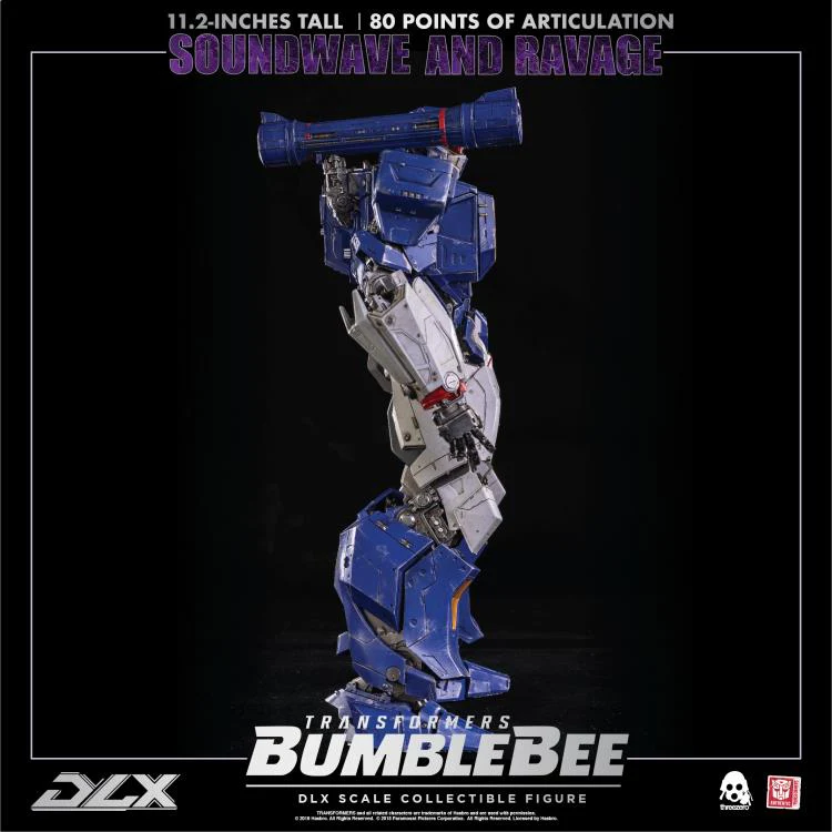Threezero Transformers: Bumblebee DLX Scale Collectible Series Soundwave and Ravage - Image 7