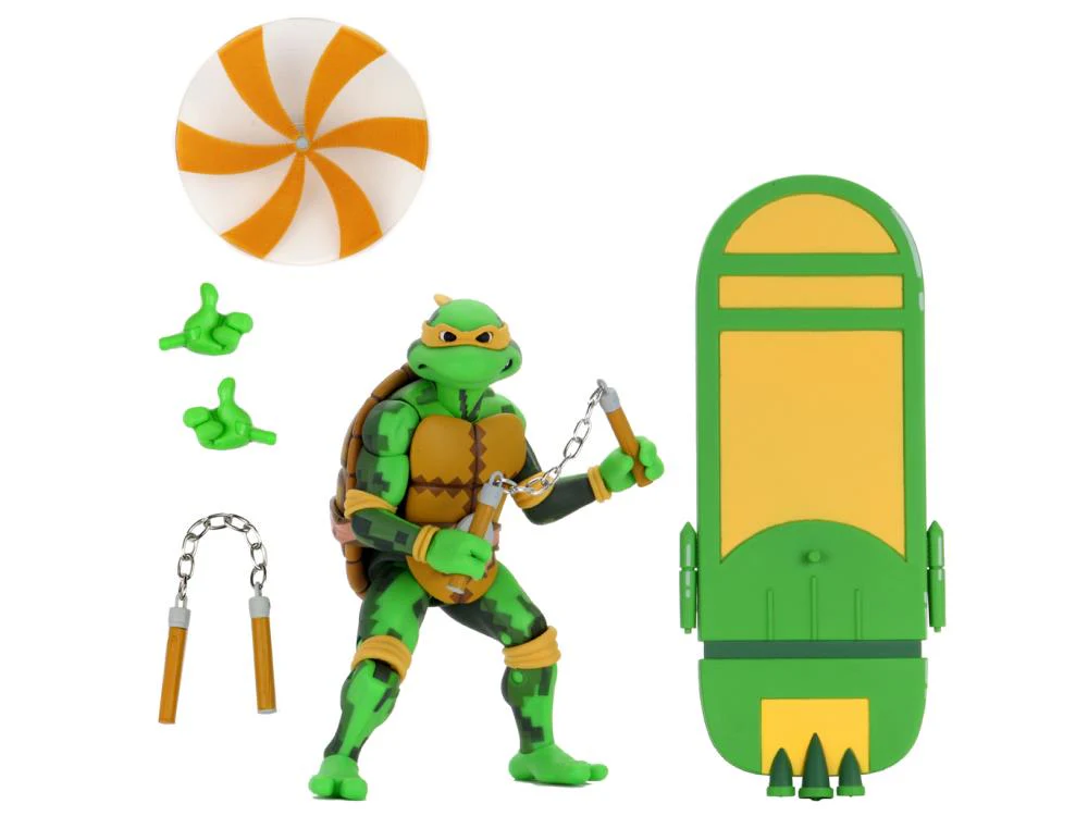 TMNT Turtles in Time 7in Action Figure Series 2 - Image 3
