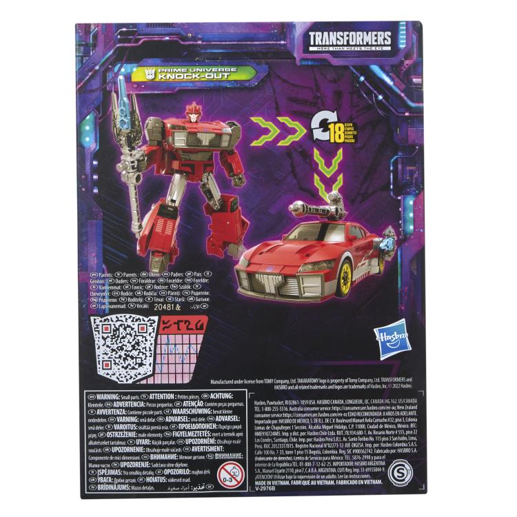 Transformers Legacy Deluxe Prime Universe: Knock Out - Image 8