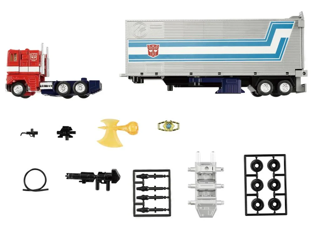 Transformers Missing Link: C-01 Optimus Prime With Trailer (Toy Edition) - Image 10