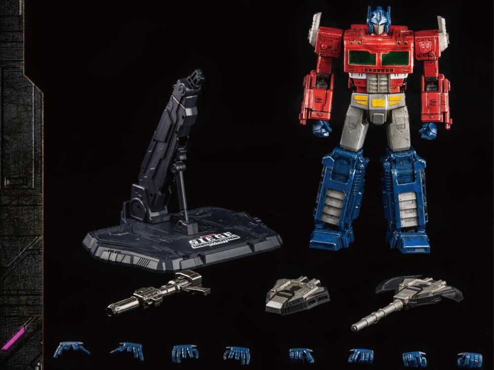 Transformers: War for Cybertron Trilogy Deluxe Scale Collectible Series Optimus Prime - Image 12