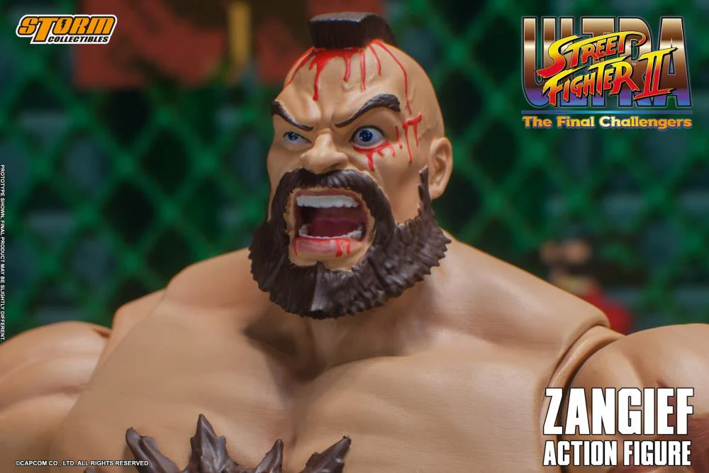 Ultra Street Fighter II: The Final Challengers Zangief 1/12 Scale Figure - Image 11