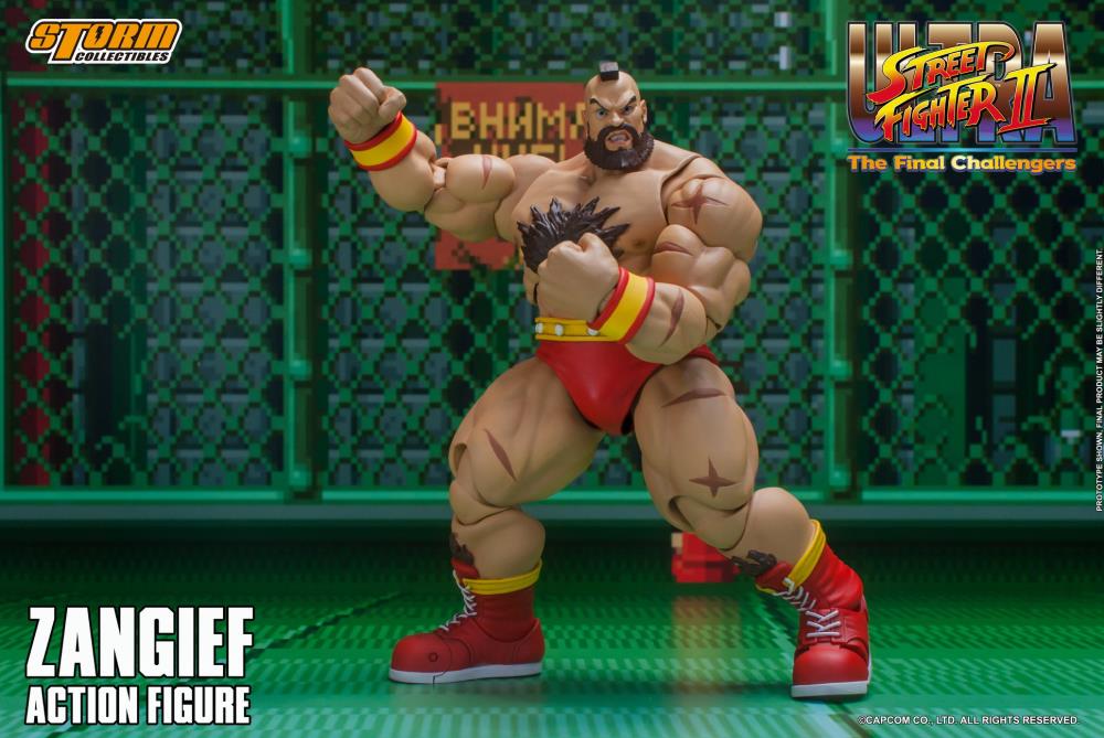 Ultra Street Fighter II: The Final Challengers Zangief 1/12 Scale Figure - Image 5