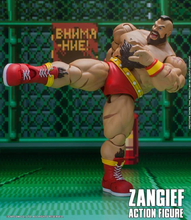 Ultra Street Fighter II: The Final Challengers Zangief 1/12 Scale Figure - Image 8